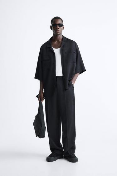 Zara mens high waisted pants Clearance