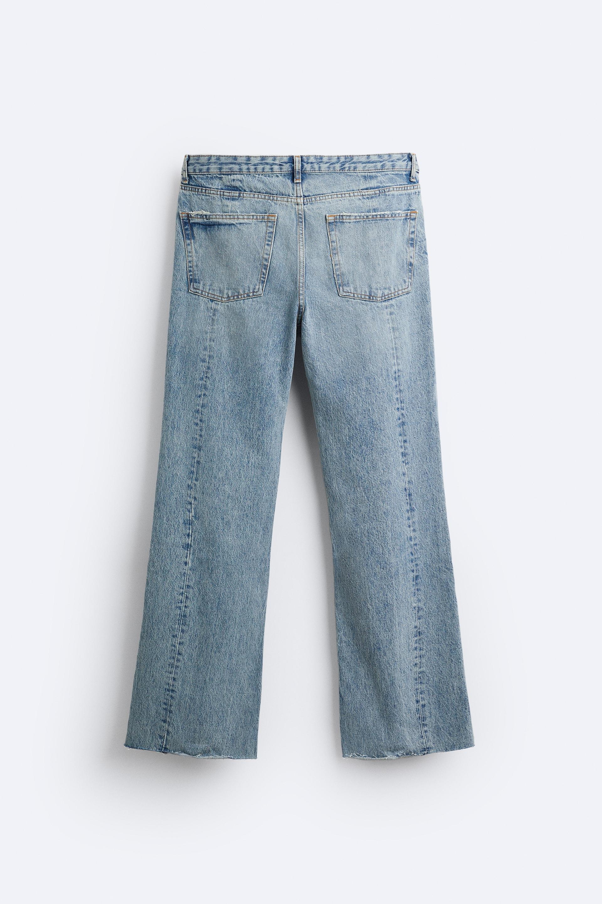 Cross button jeans zara Clearance