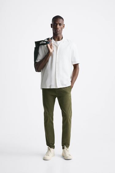 Zara dark green pants Clearance