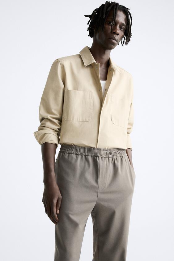 Zara mens high waisted pants