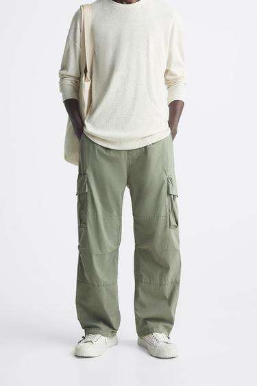 Zara green trousers men Clearance