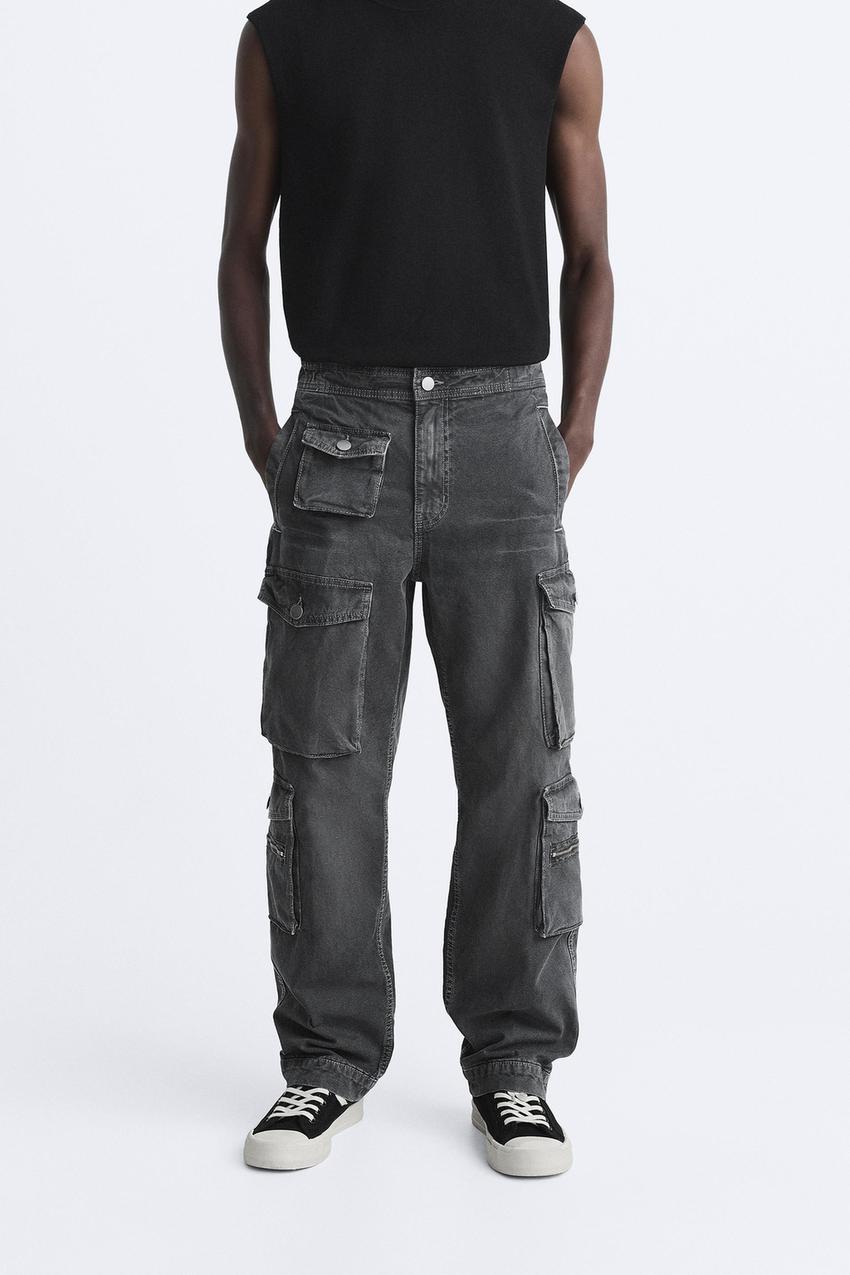 Zara man cargo jeans Clearance