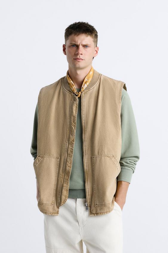 Waistcoat zara man Clearance