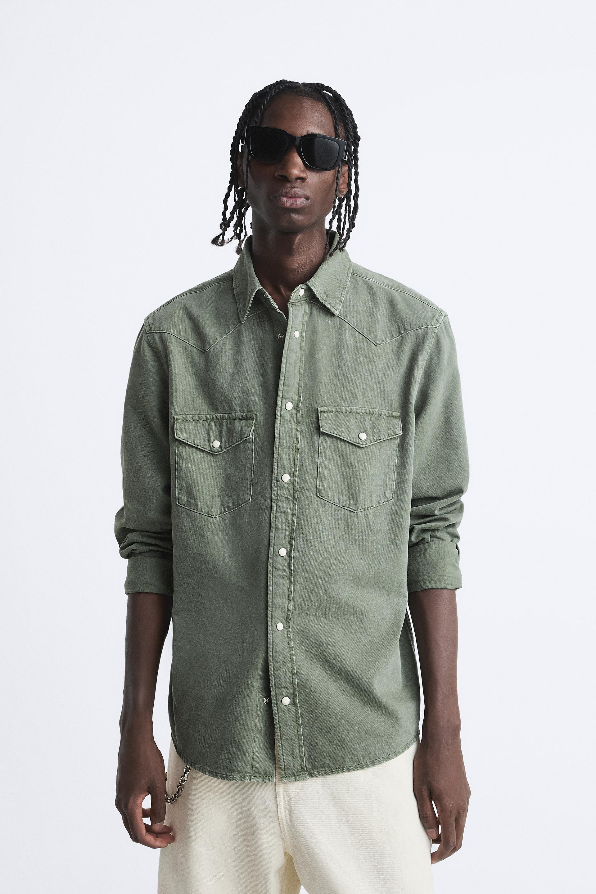 Zara jean shirt mens Clearance