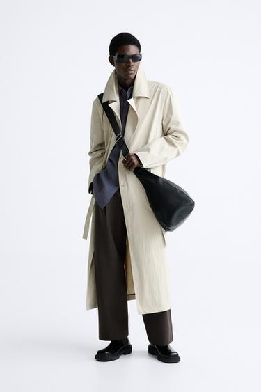 Mens raincoat zara Clearance