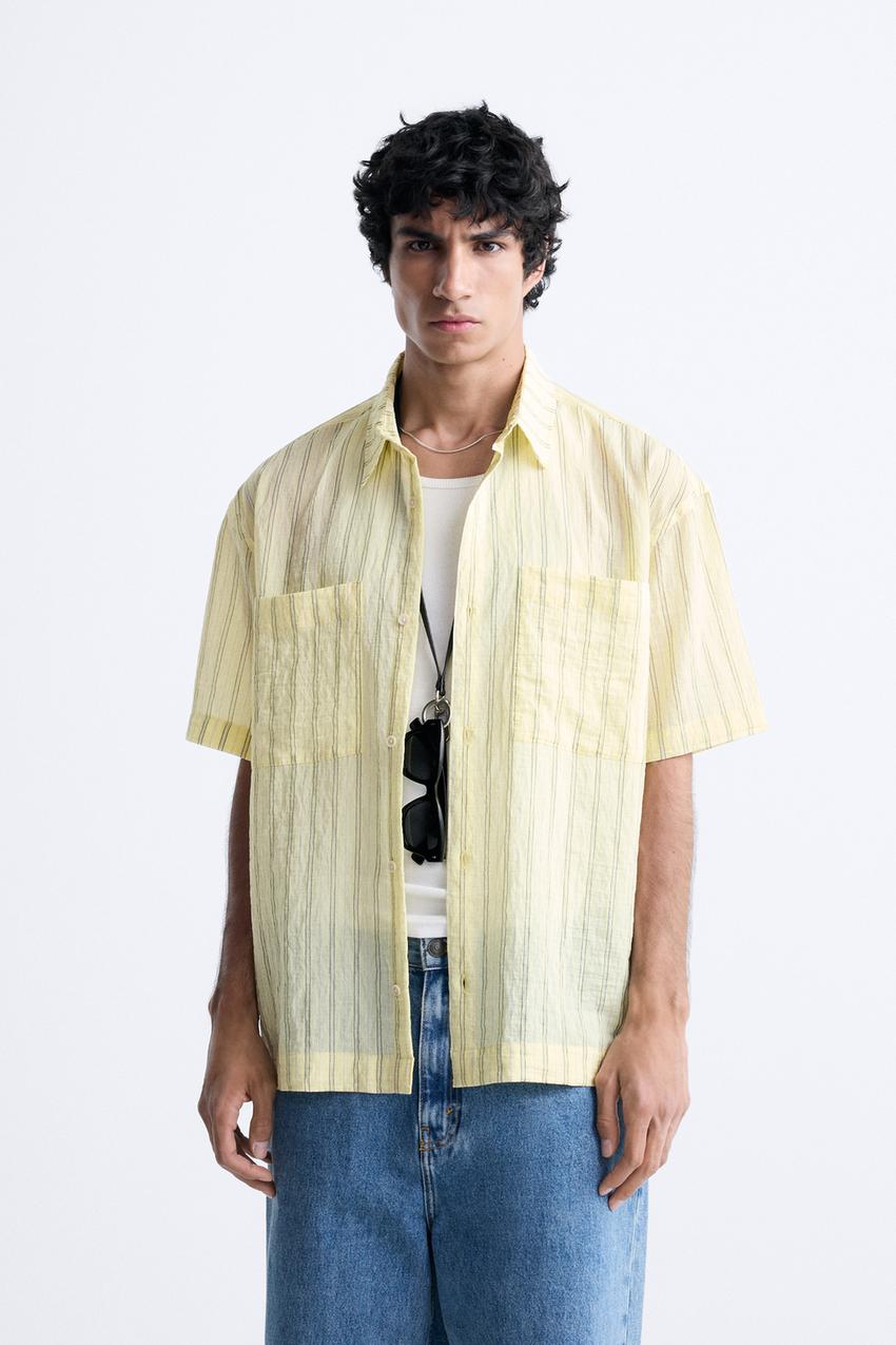 Zara multicoloured striped top Clearance