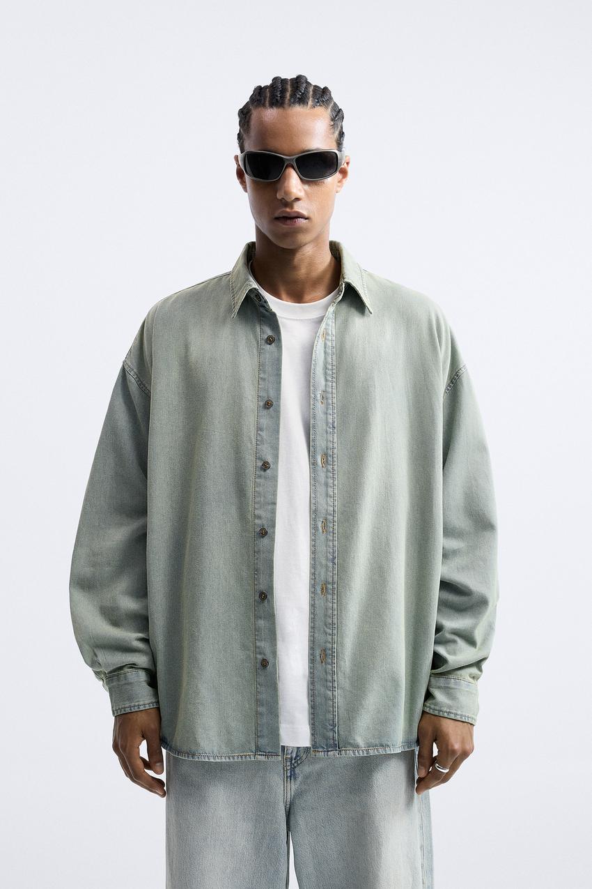 Zara jean shirt mens Clearance