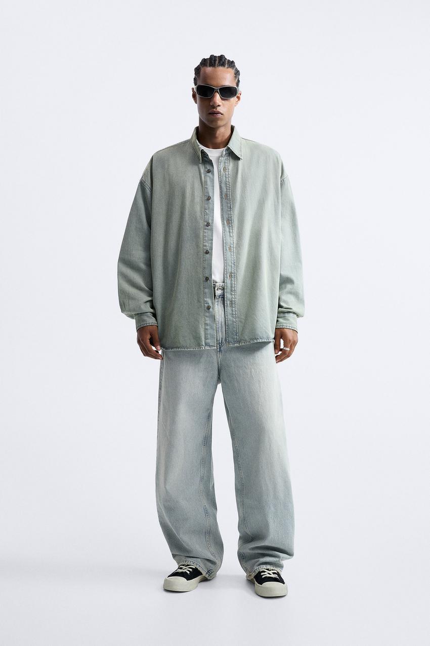 Zara jeans baggy fit Clearance