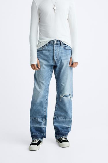 Ripped jeans zara mens Clearance