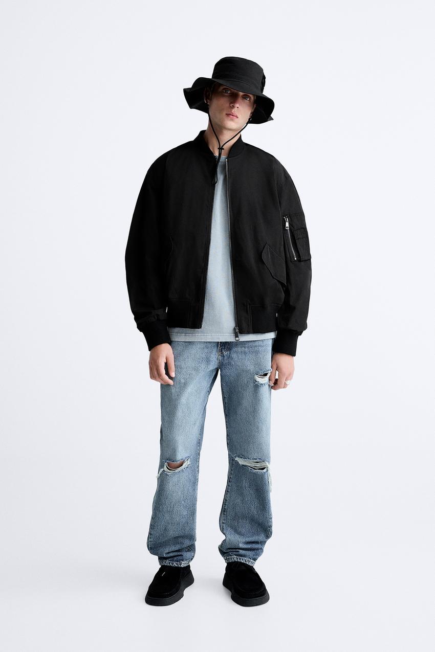 Technical bomber jacket zara Clearance