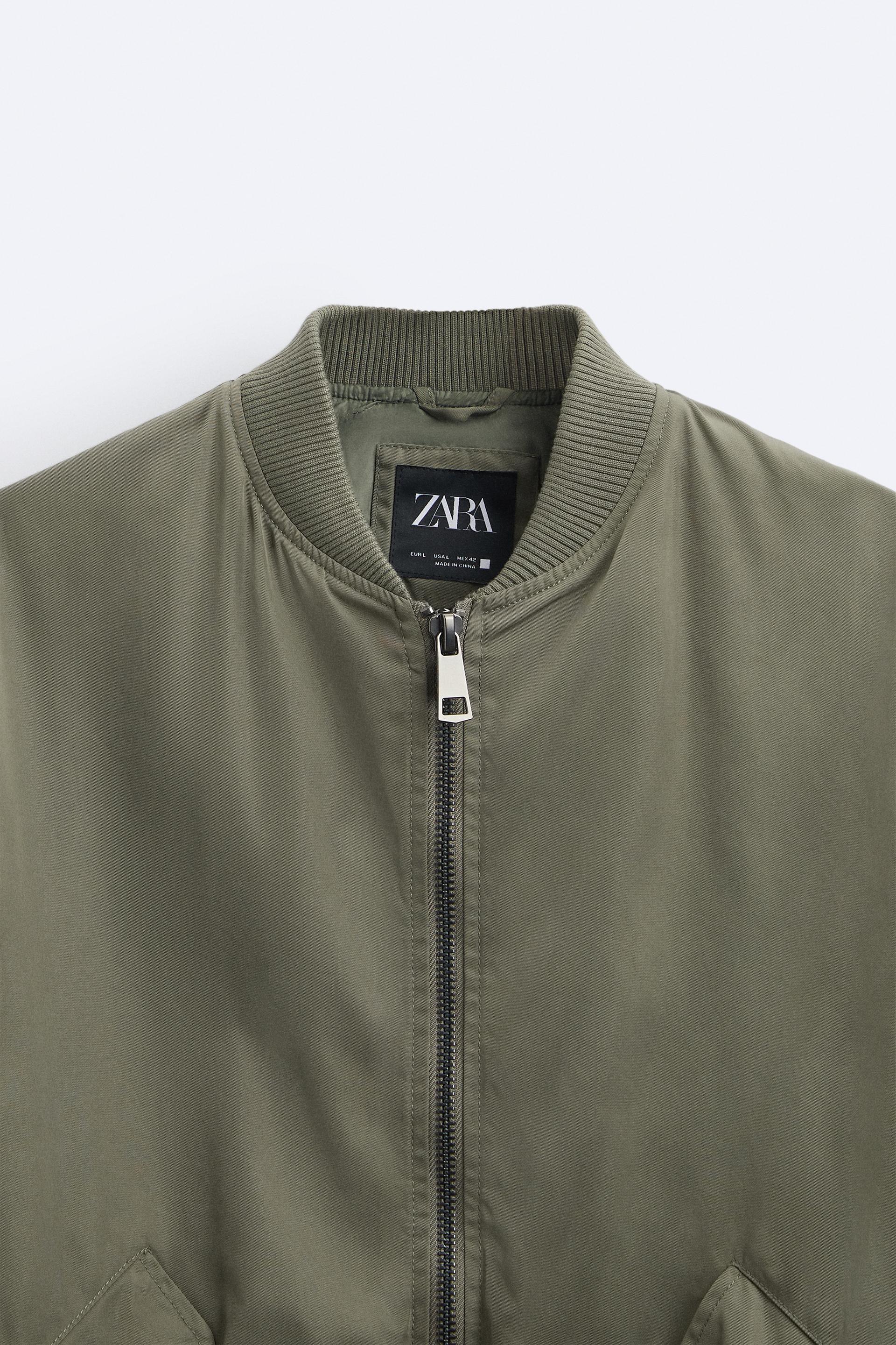 Zara limited edition khaki coat Clearance