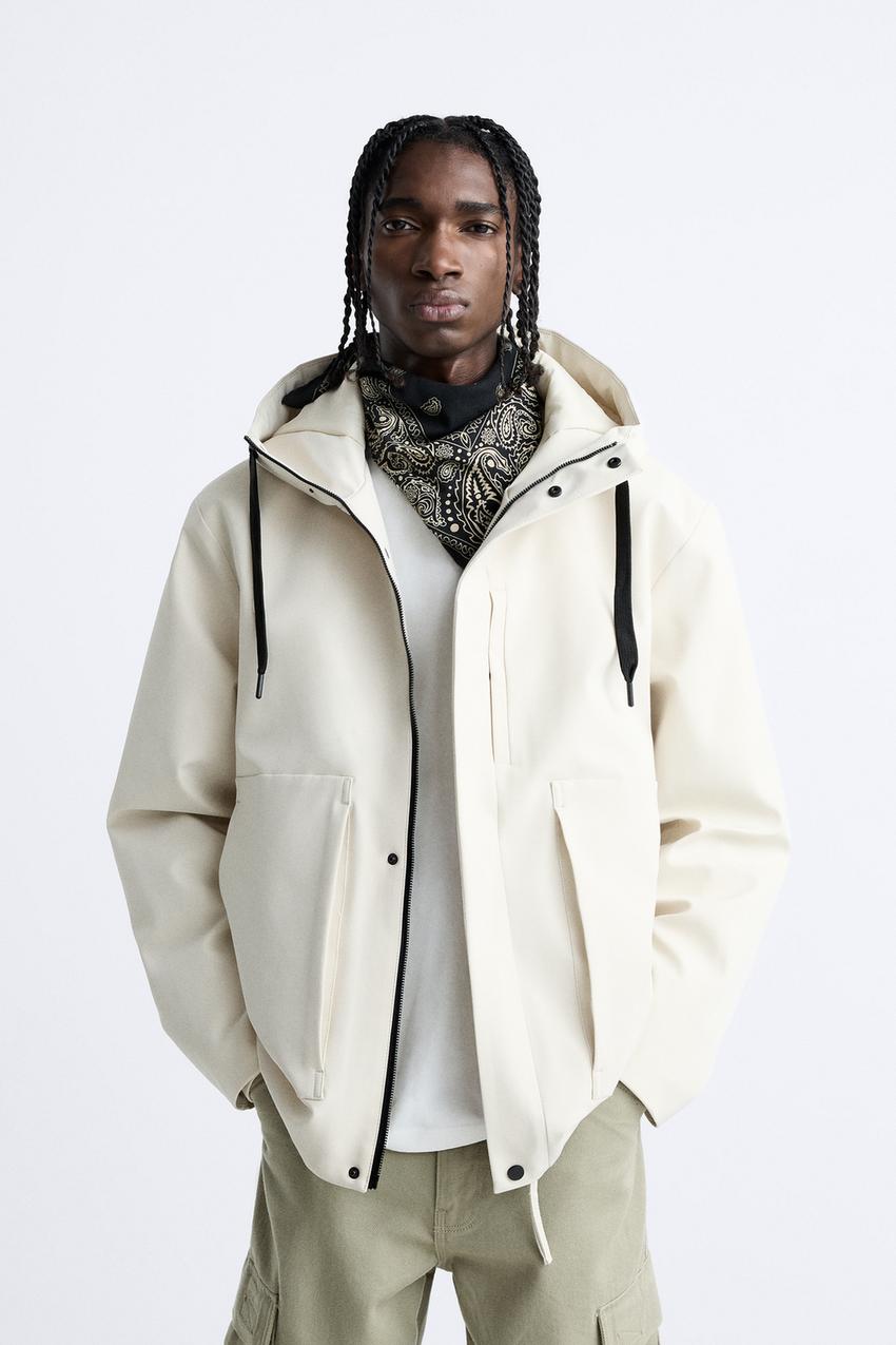 Zara technical parka Clearance
