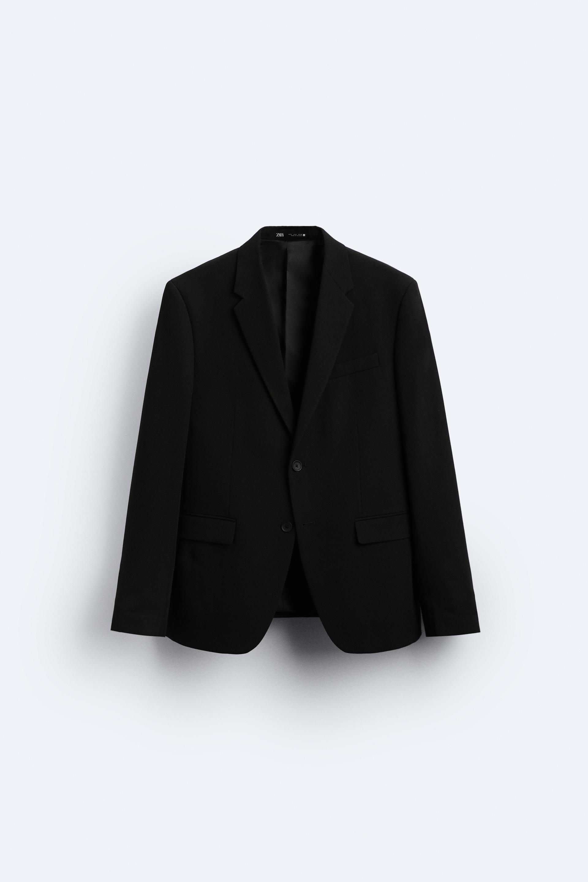 Black blazer zara man Clearance