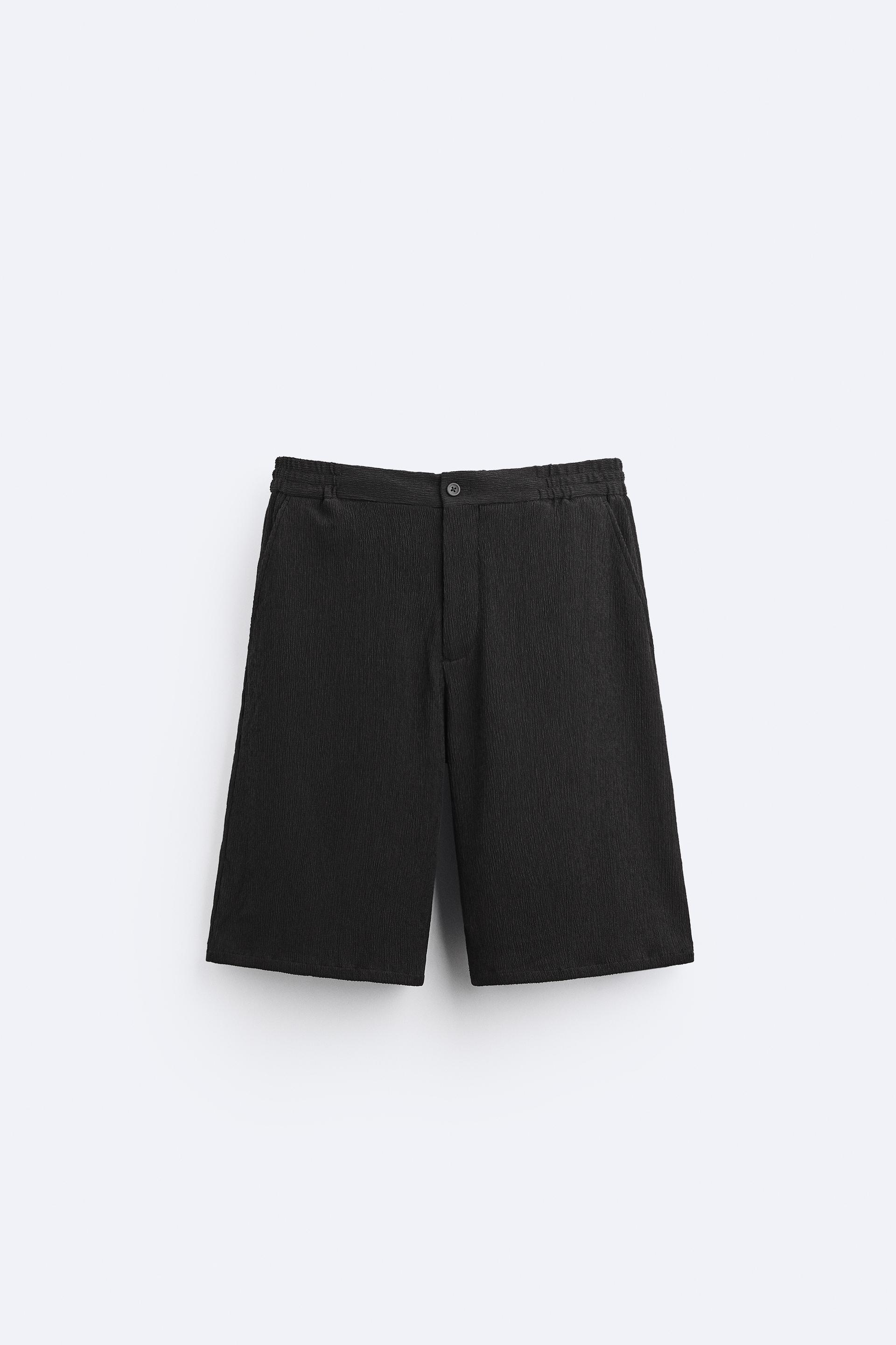 Zara plisse shorts Clearance