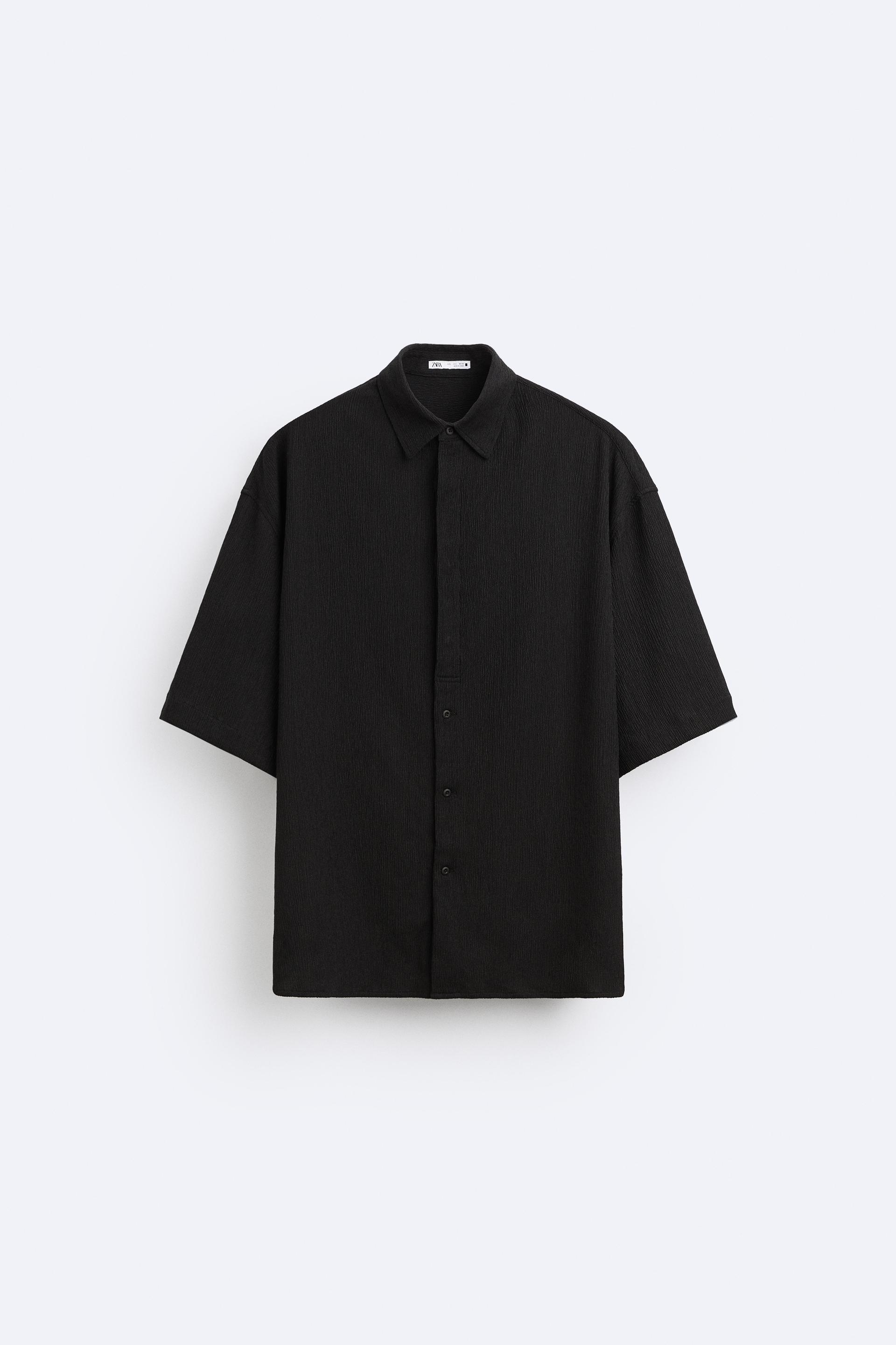 Black pleated top zara Clearance