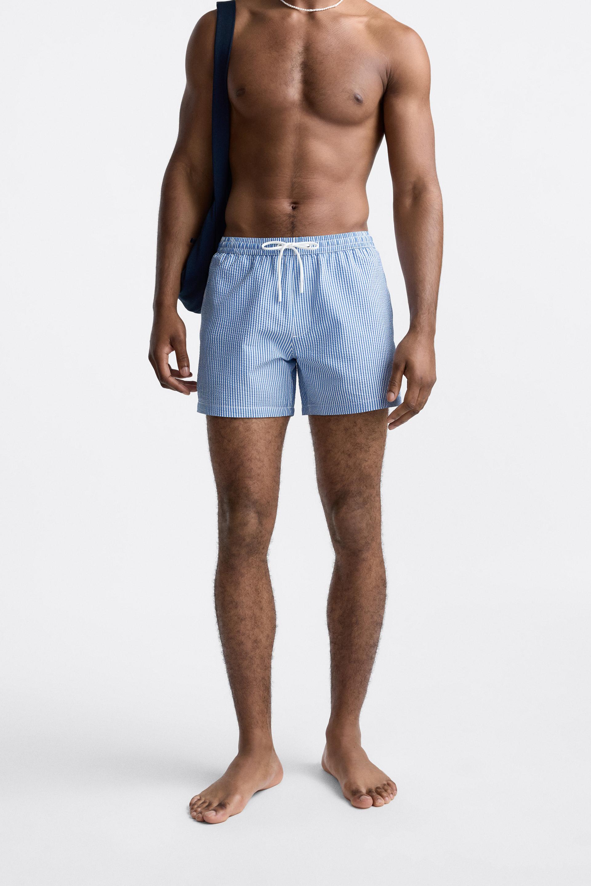 Zara bathing suits men Clearance