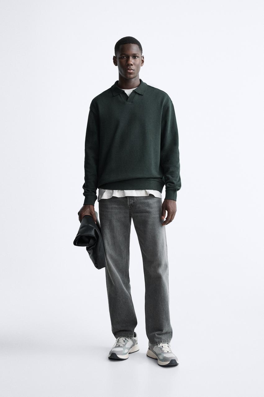 Zara dark green sweater Outlet