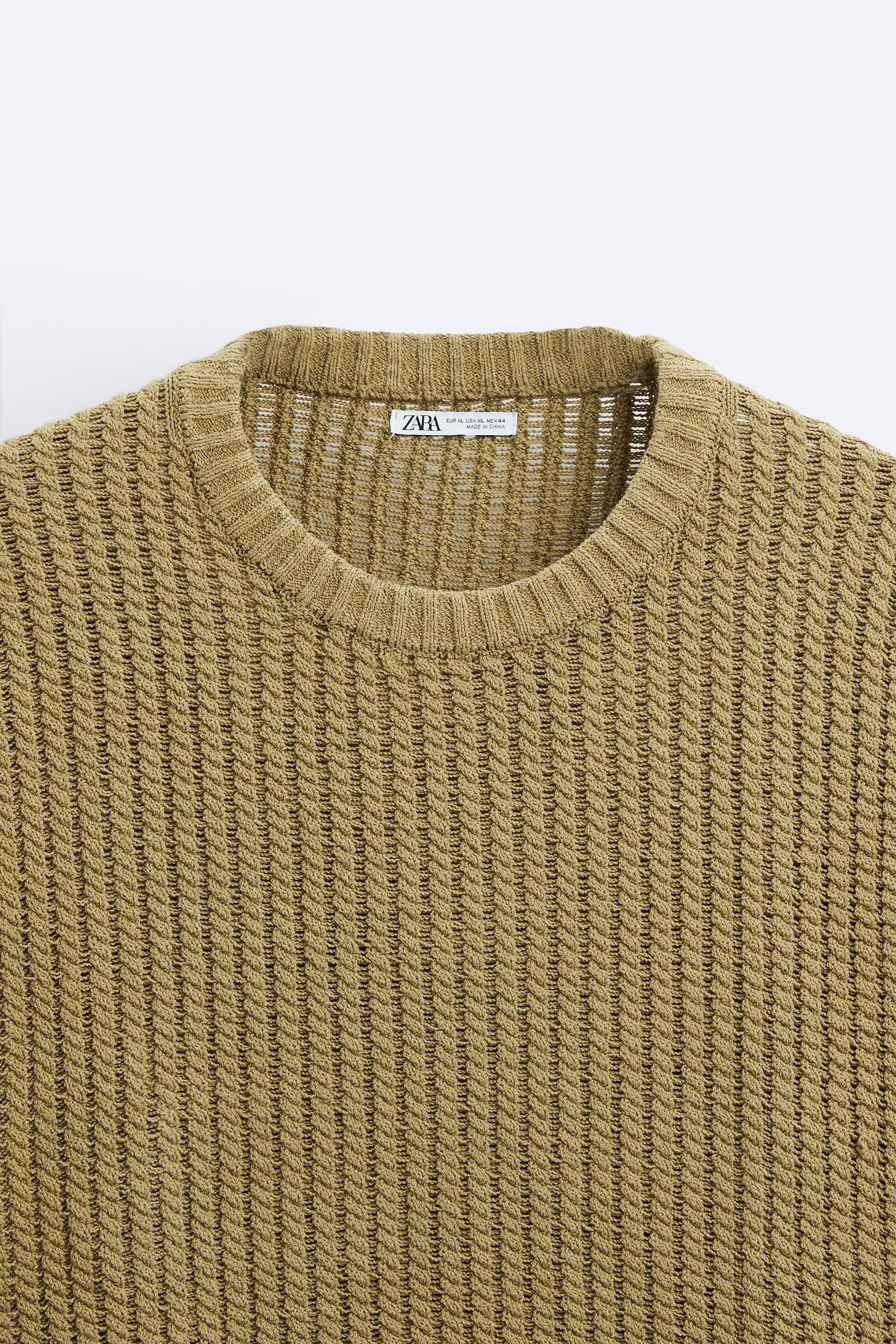 Zara mens wool jumper Clearance