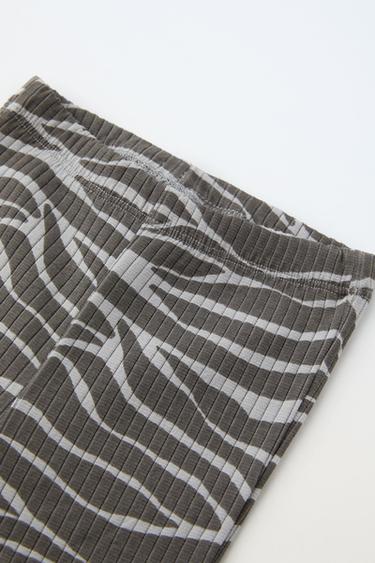 ТРИКОТАЖНЫЙ КОМПЛЕКТ ИЗ СВИТШОТЫ И ЛЕГГИНСОВ - антрацит от Zara - картинка 4