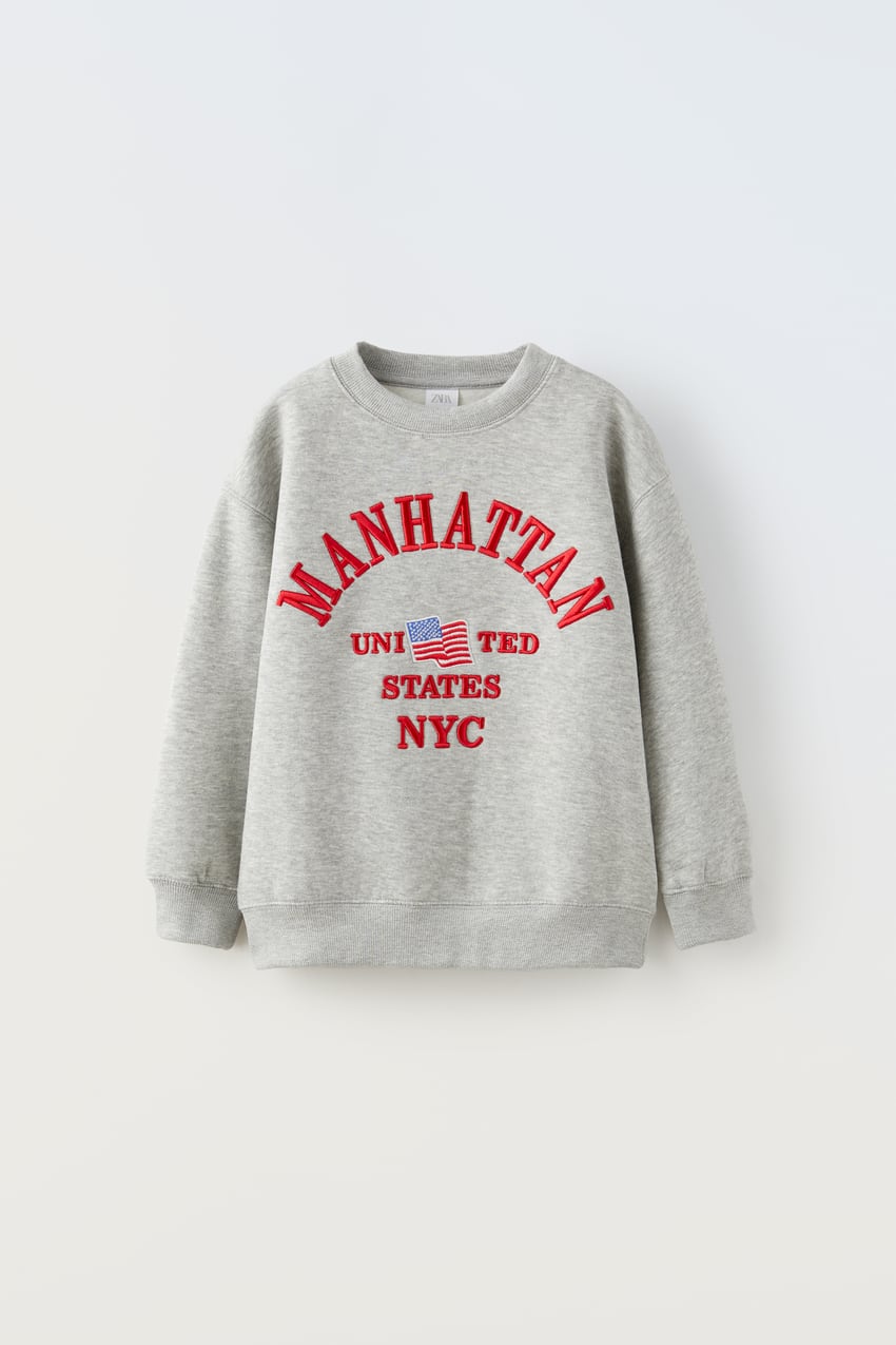 MANHATTAN” SWEATSHIRT - Gray marl | United States