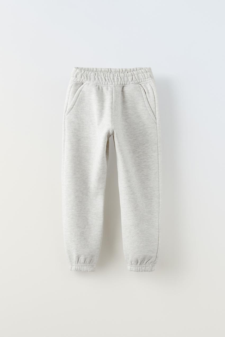 Zara jogging pants with text Clearance