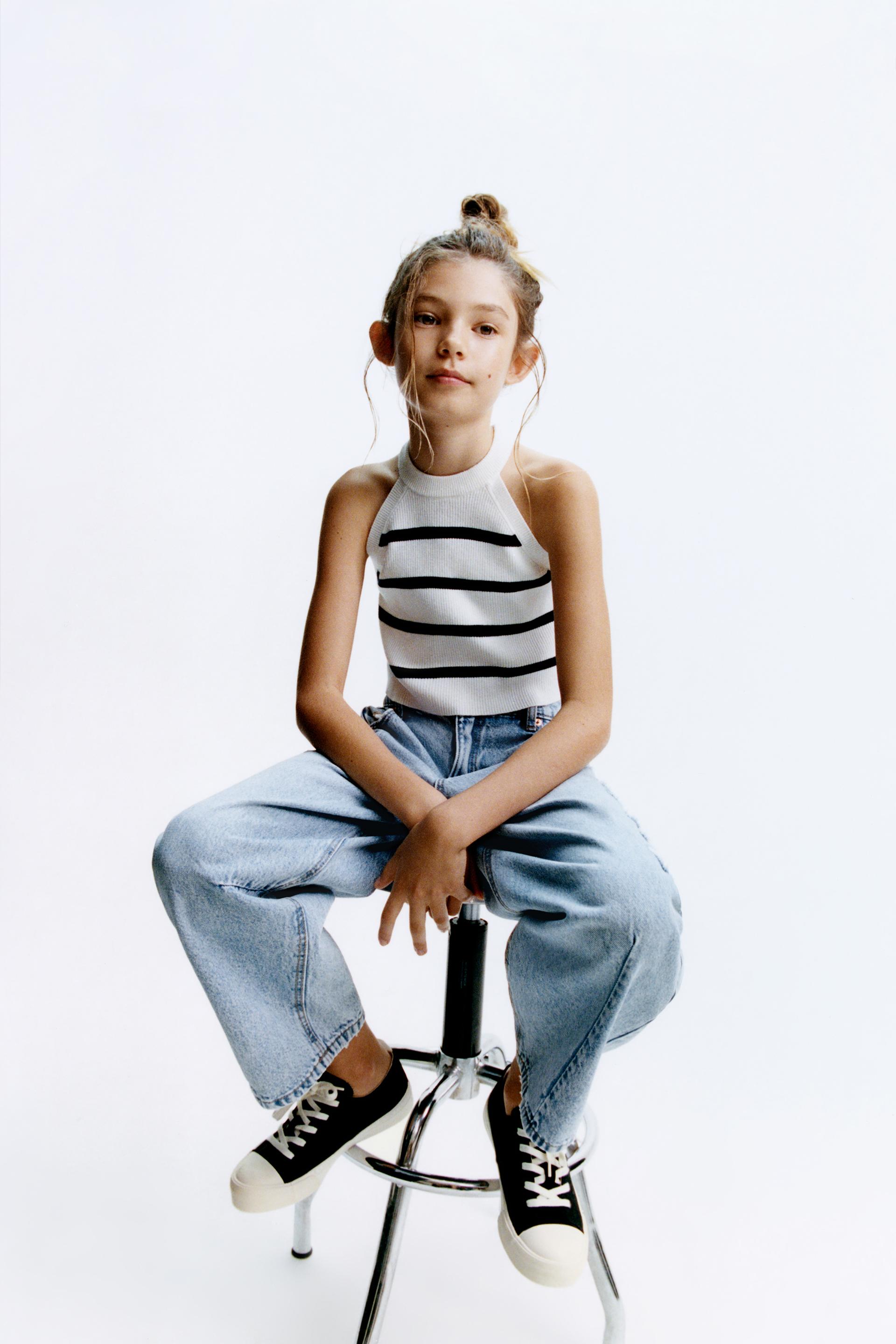 Zara striped halter top Outlet