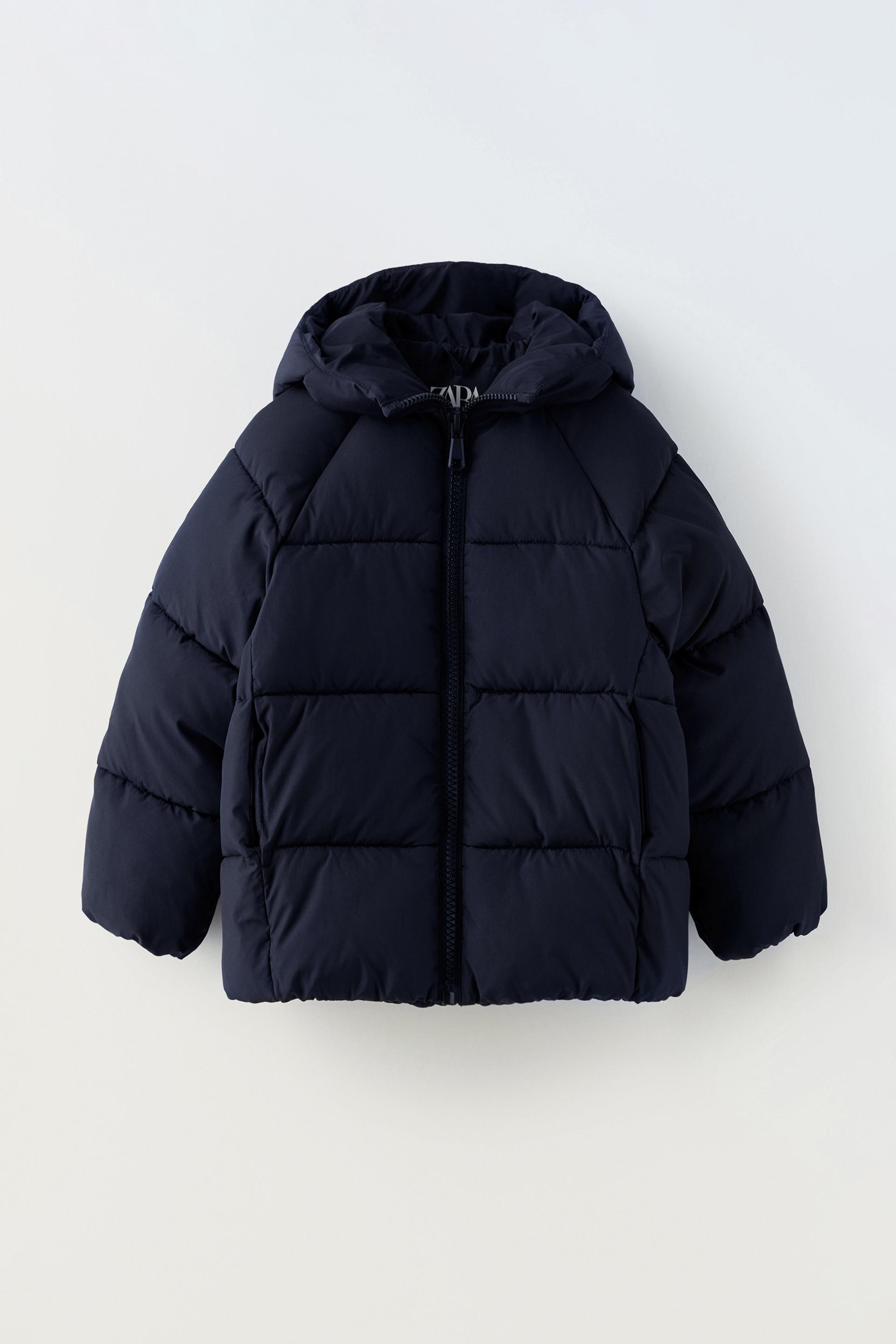 Quilted down jacket zara Clearance