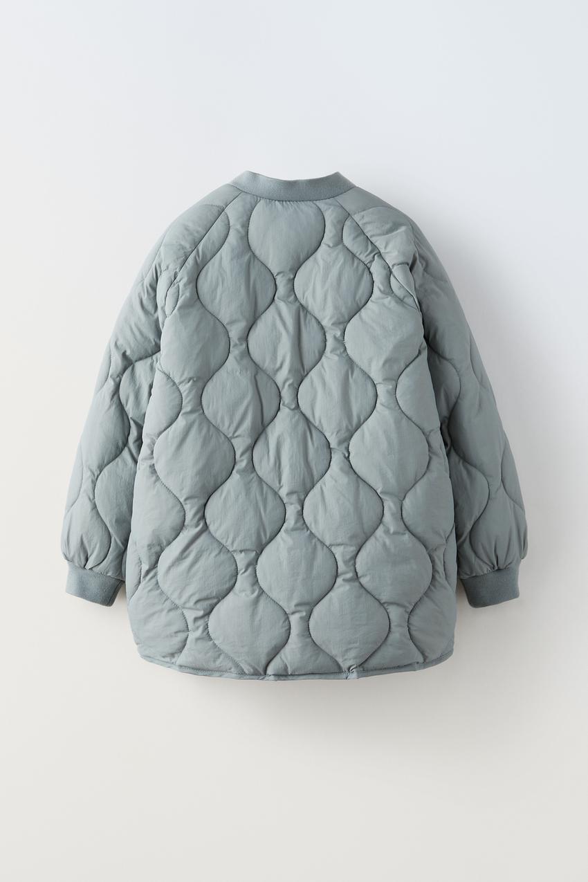Zara quilted bomber Clearance