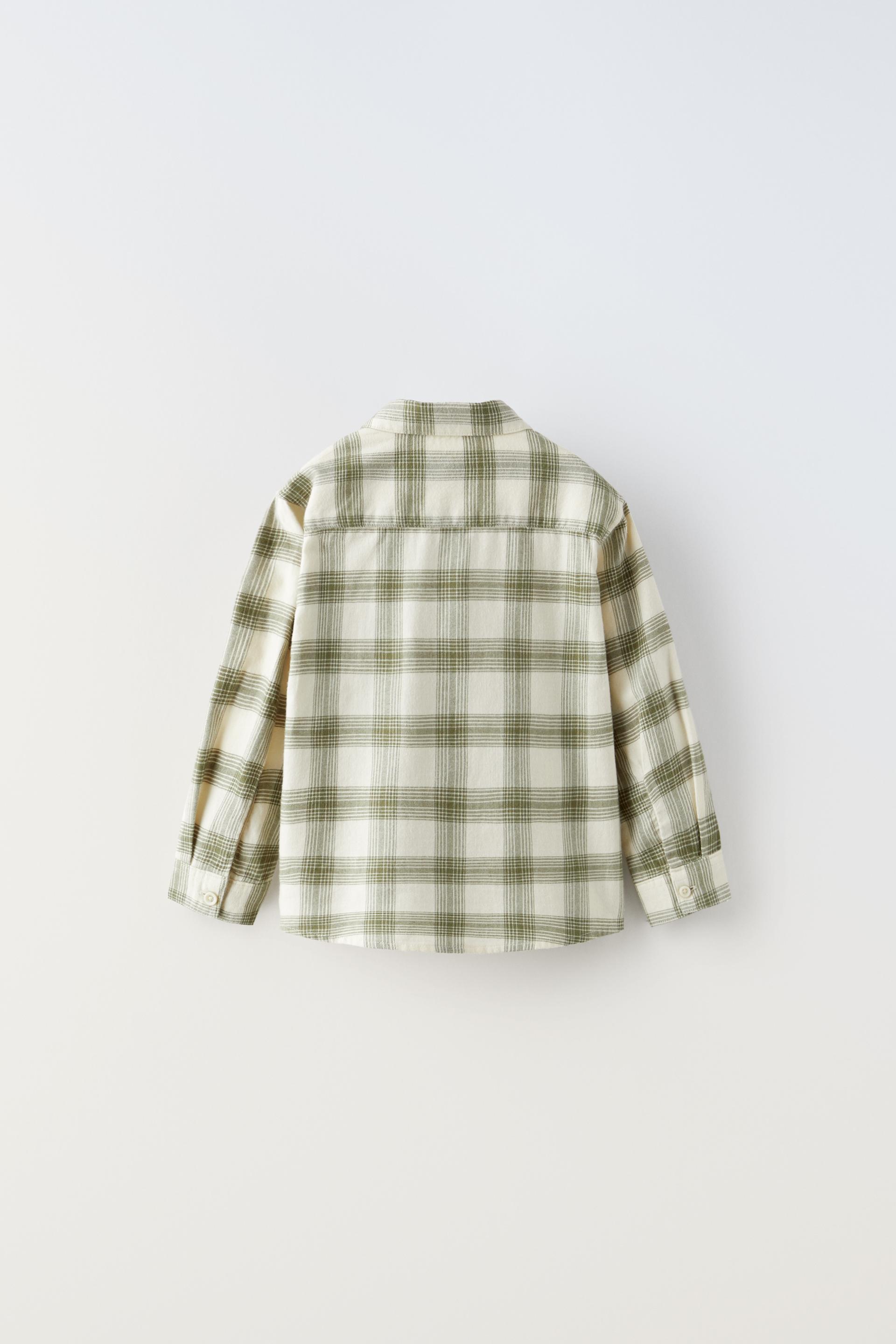 Checked shirt zara Clearance