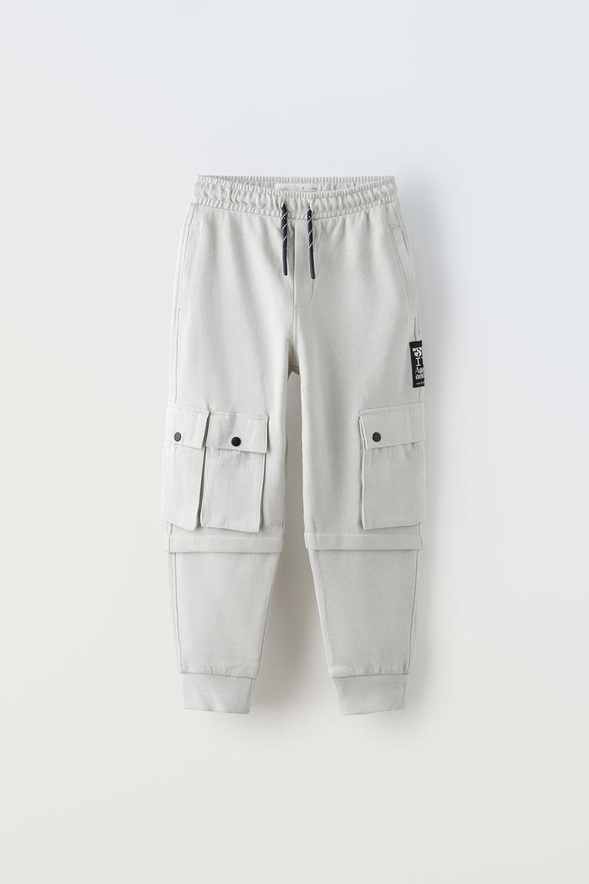 Cargo jogging trousers zara Clearance