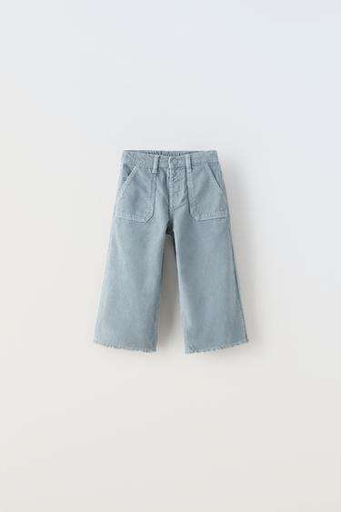 CARGO JOGGER JEANS - Mid-blue by Zara