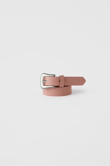 CINTURÓN HEBILLA COWBOY - Rosa de Zara