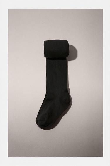COLLANT UNI - Noir de Zara - Image 4