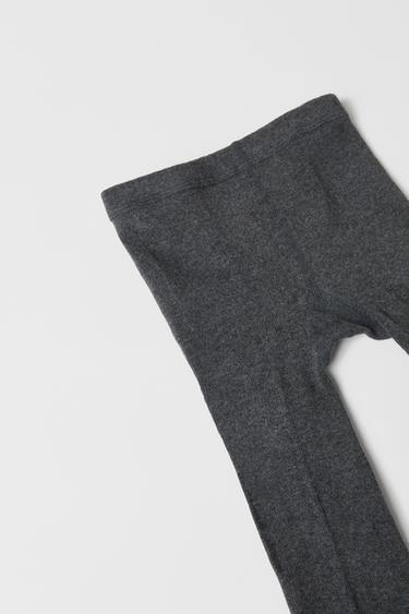 LOT DE DEUX COLLANTS UNIS - Noir de Zara - Image 2