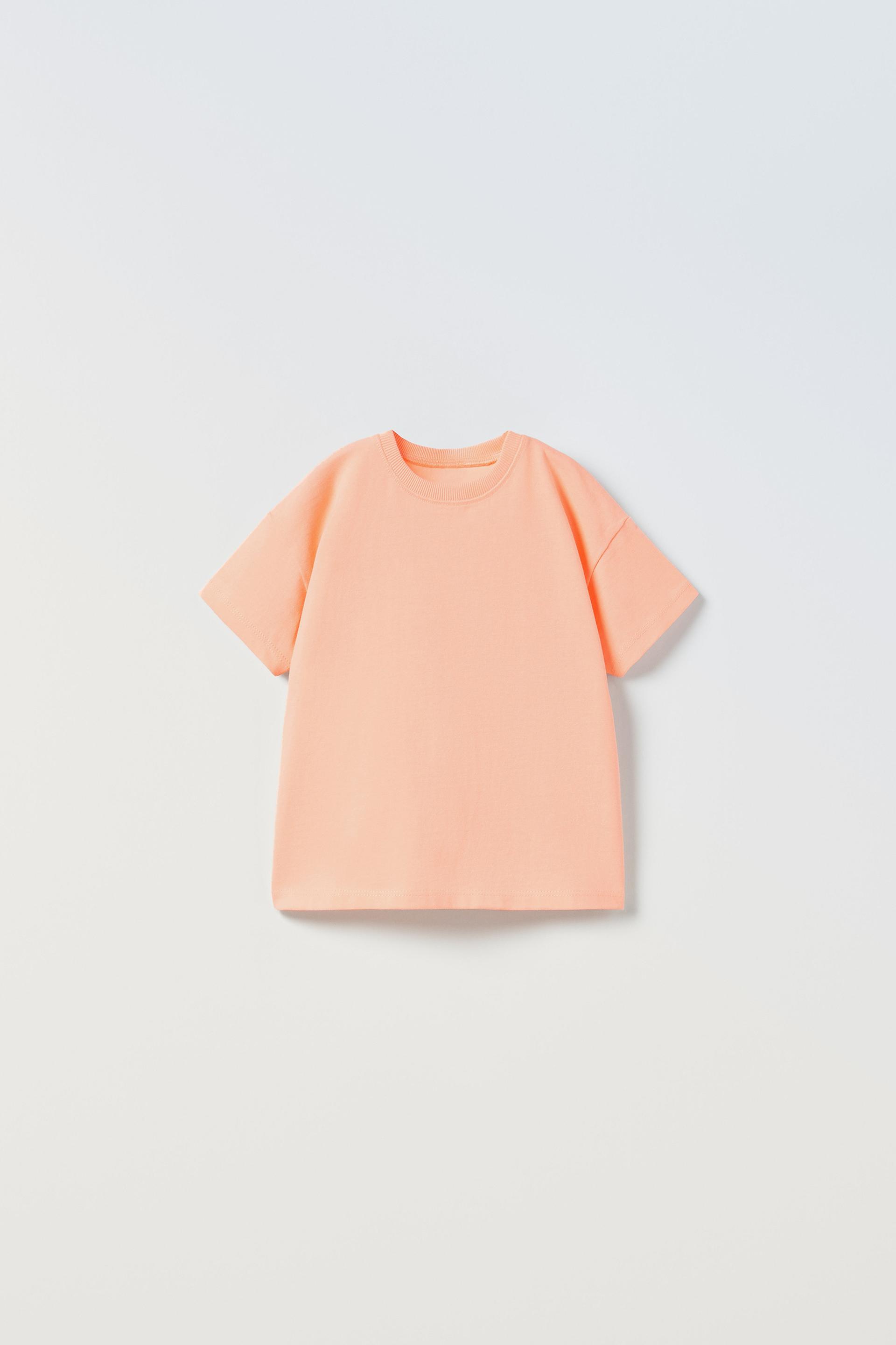 Plain t shirt zara Clearance