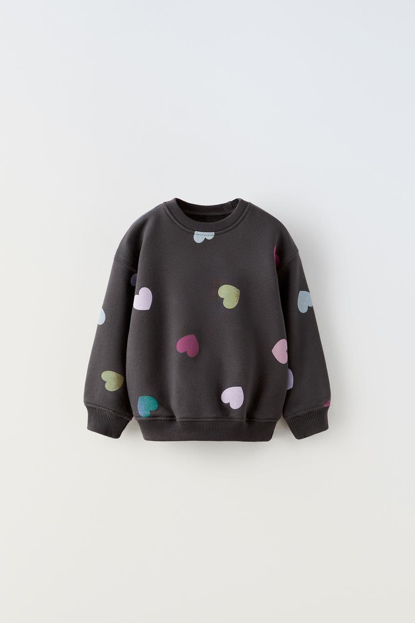 Zara personalised sweatshirt sales