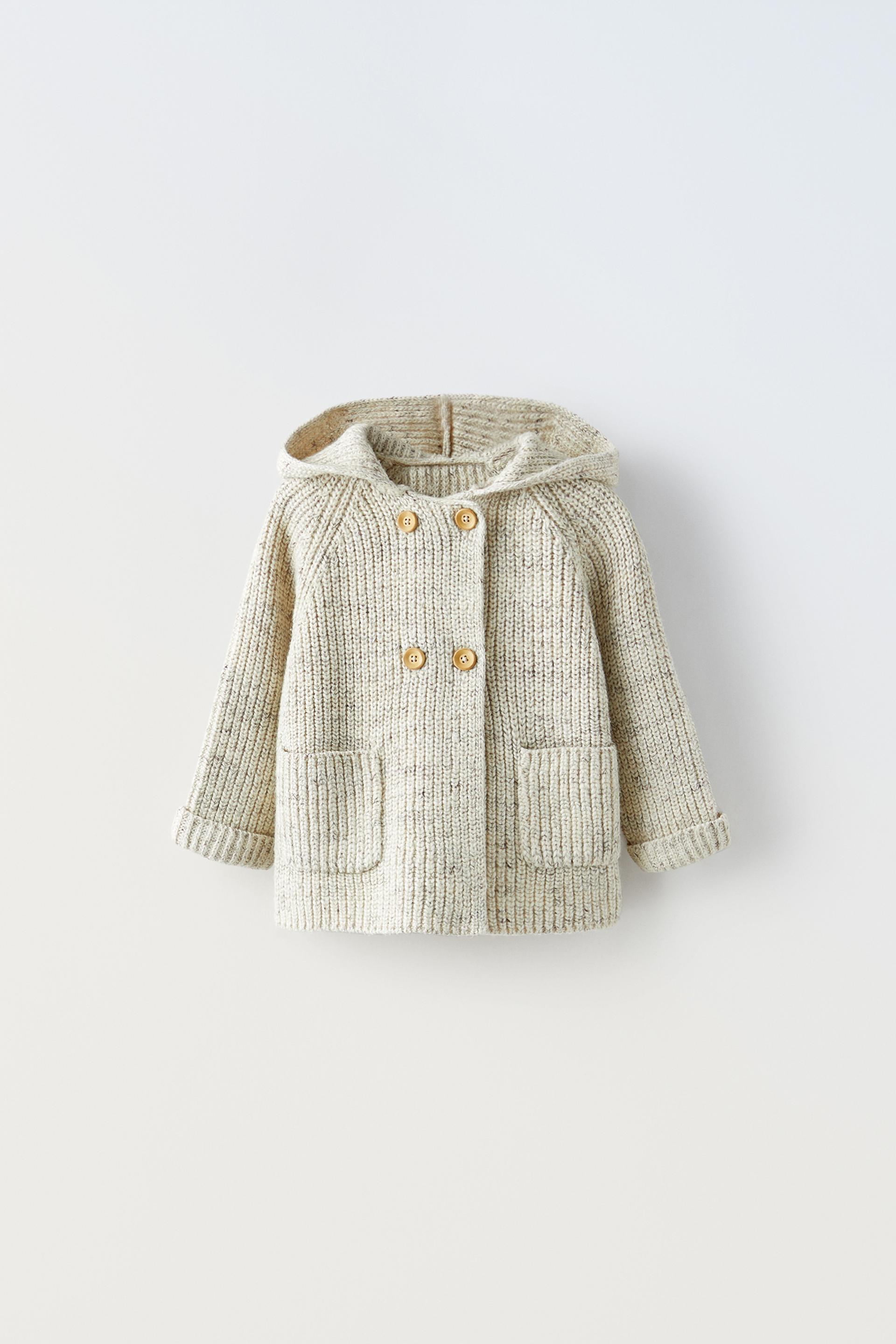 Zara knit hooded cardigan Clearance
