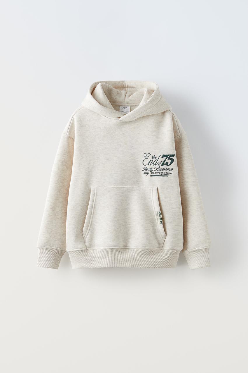 Embroidered sweatshirt zara Clearance