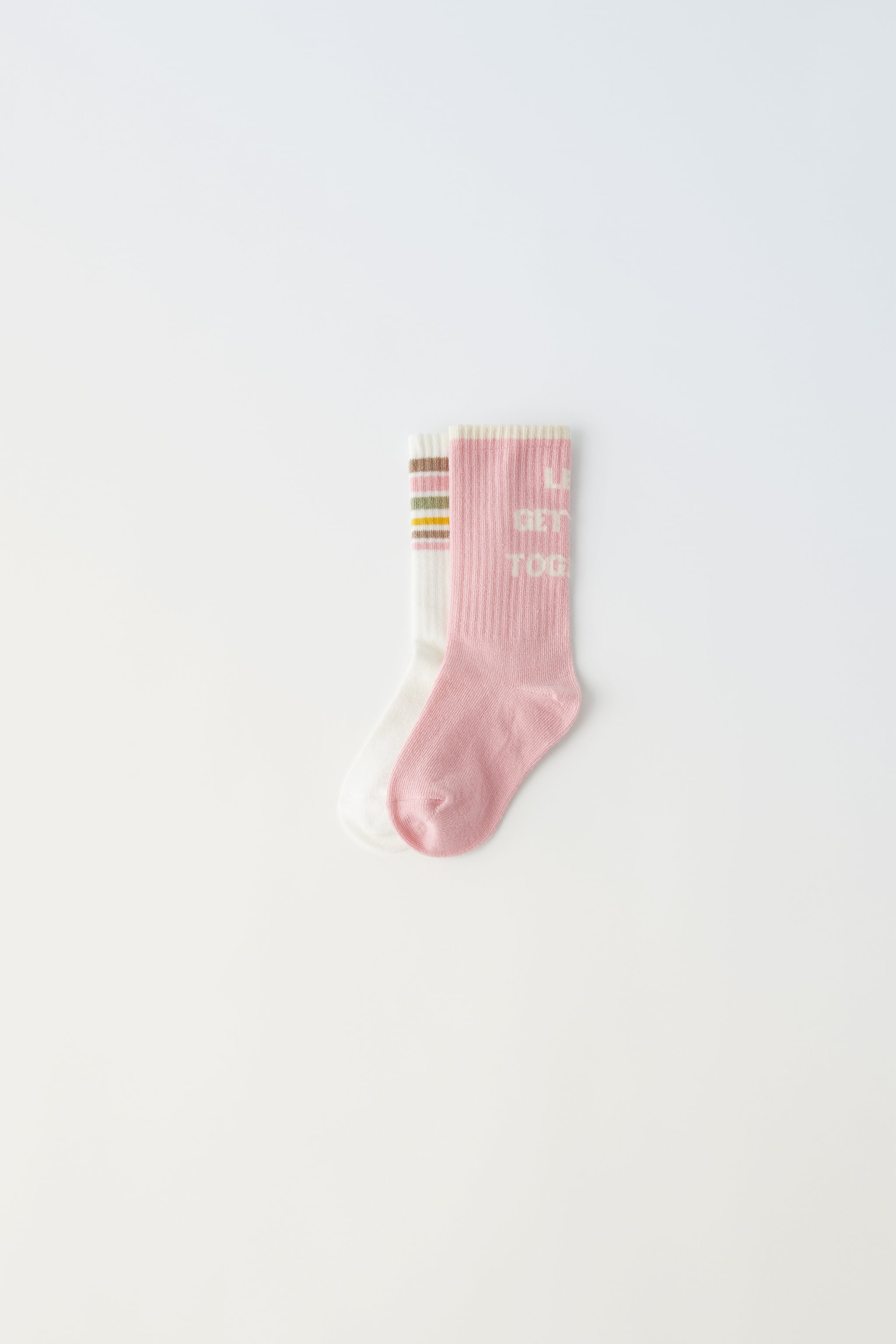 TWO-PACK OF SOCKS “GET LOST”