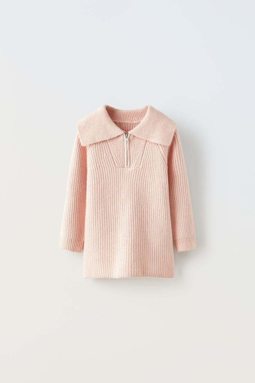 Zara knit dress with zip Clearance