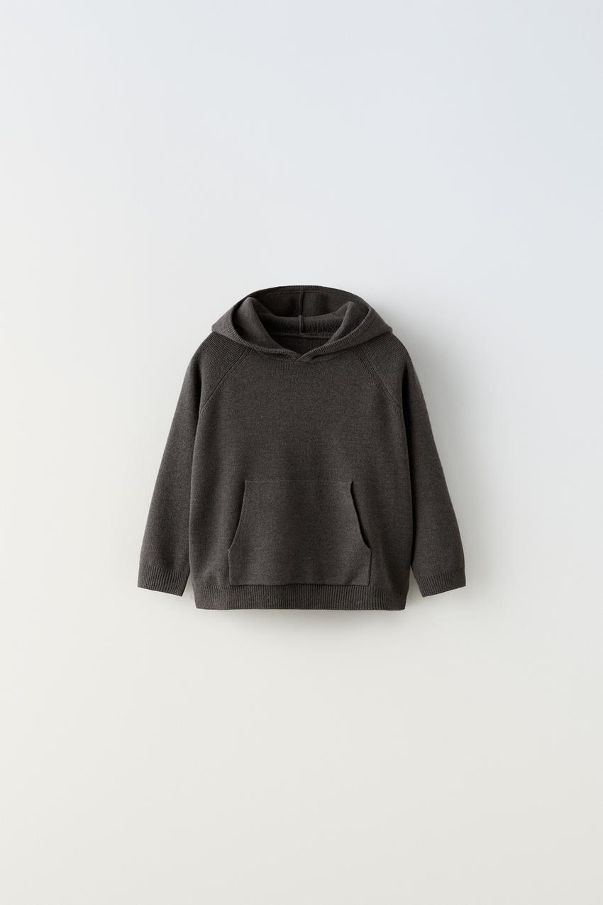 Zara hoodie grey Clearance