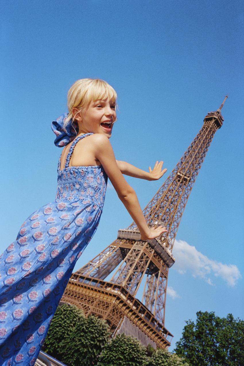 Blue floral playsuit zara Clearance