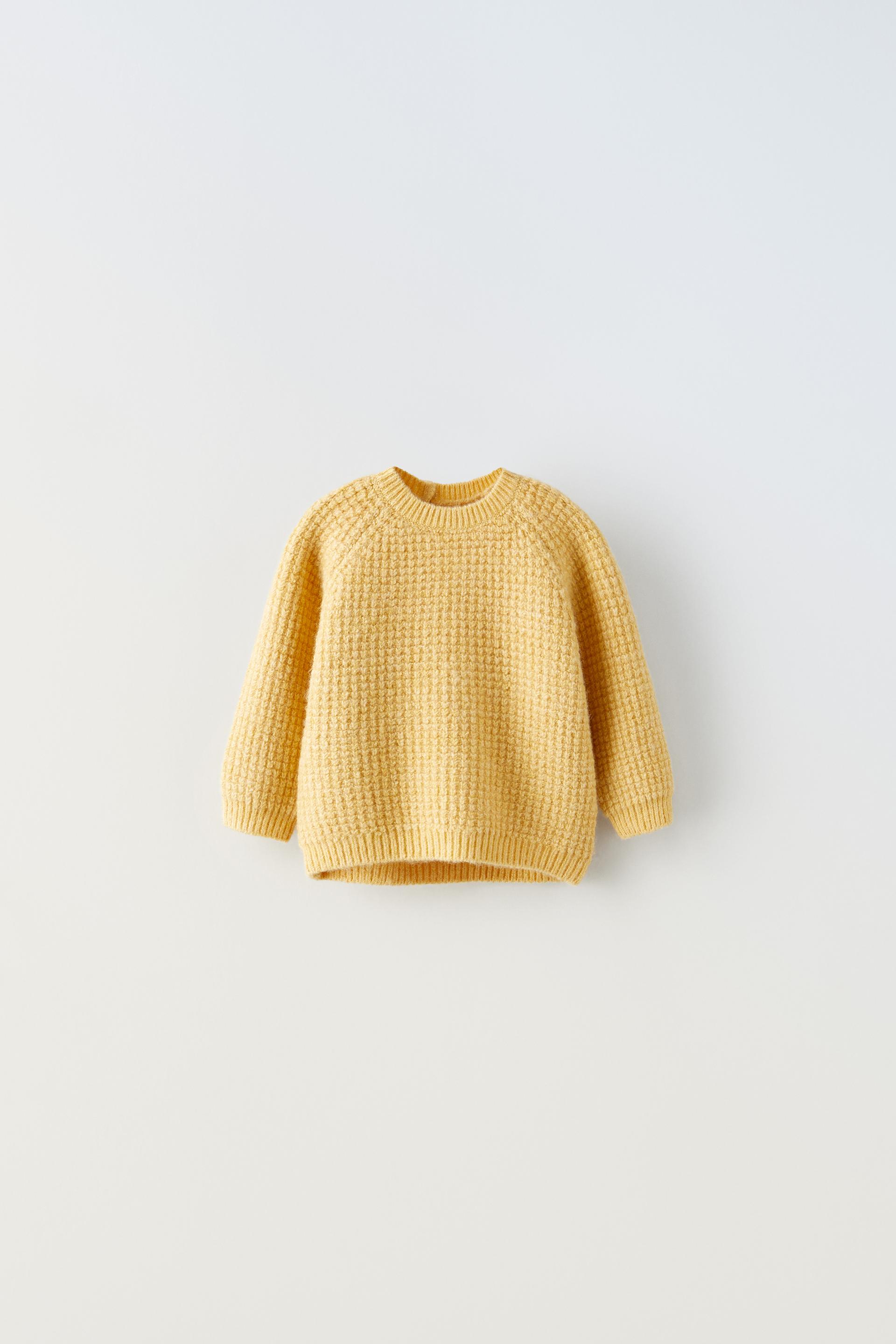 Zara waffle knit sweater Clearance