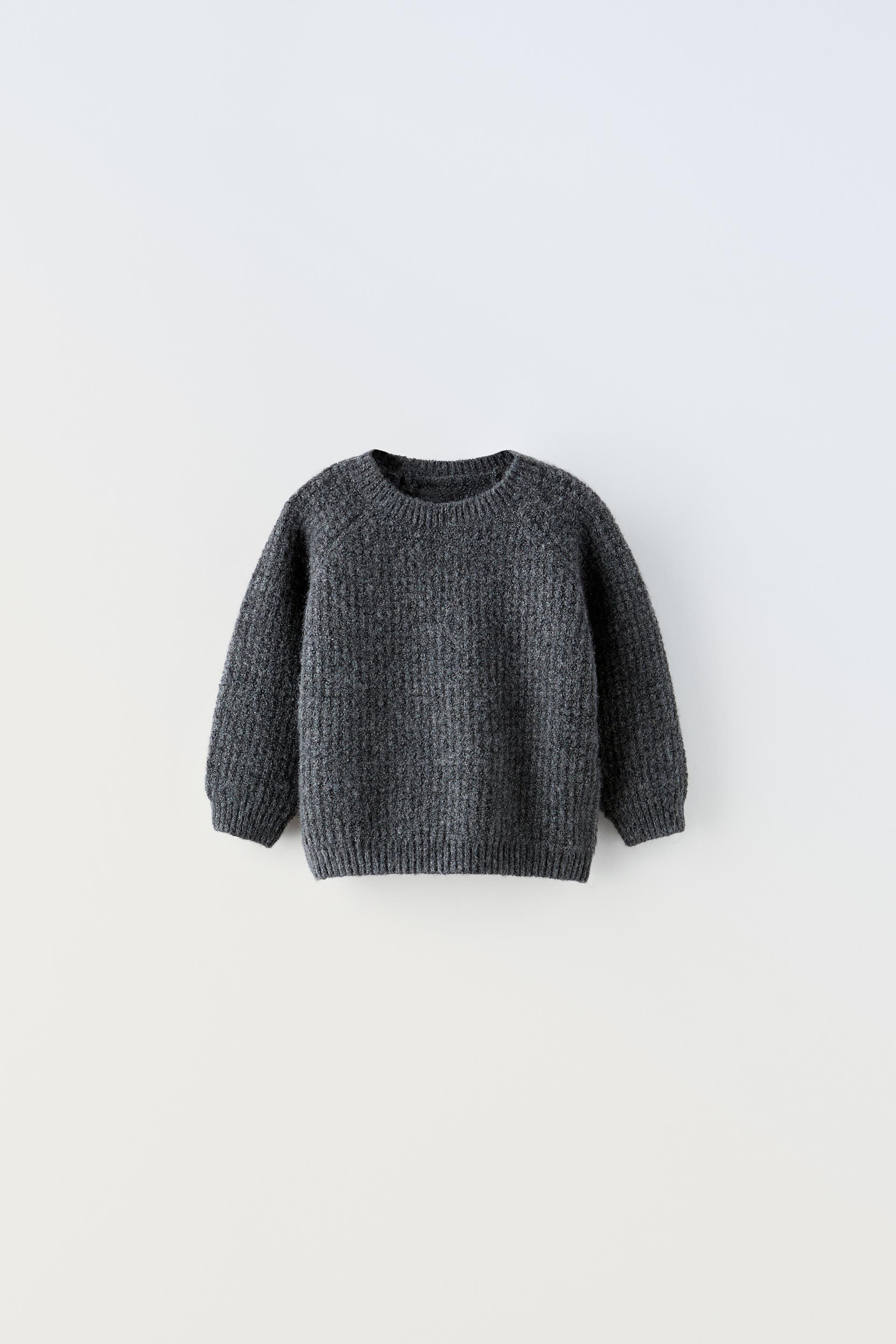 Zara waffle knit sweater Clearance