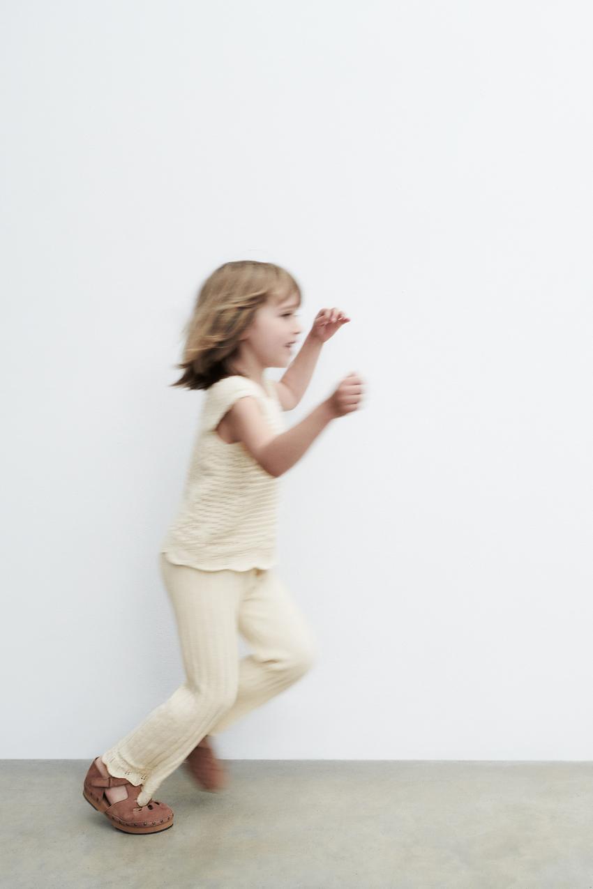 Openwork knit top zara Clearance