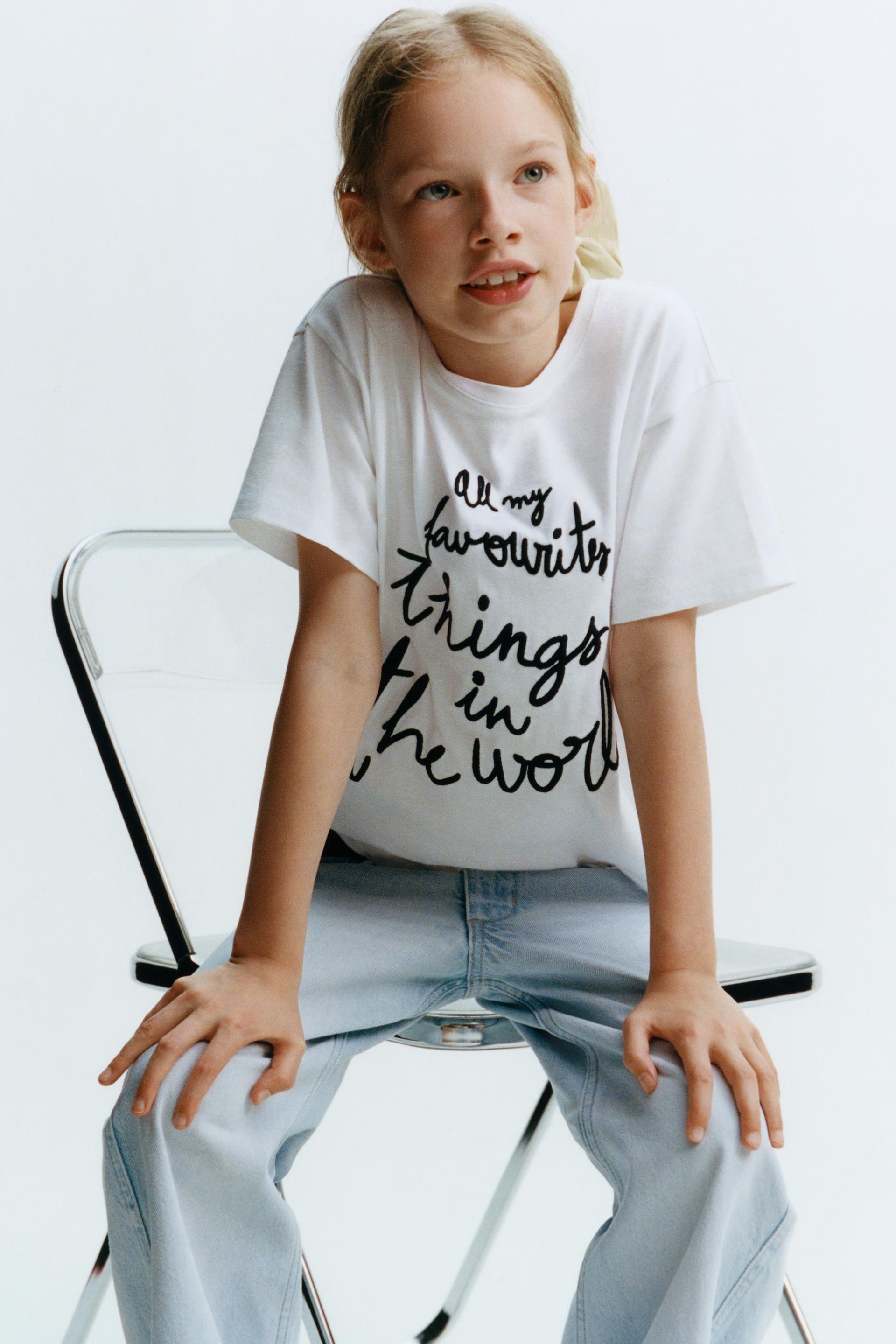 Zara initial t shirt Clearance