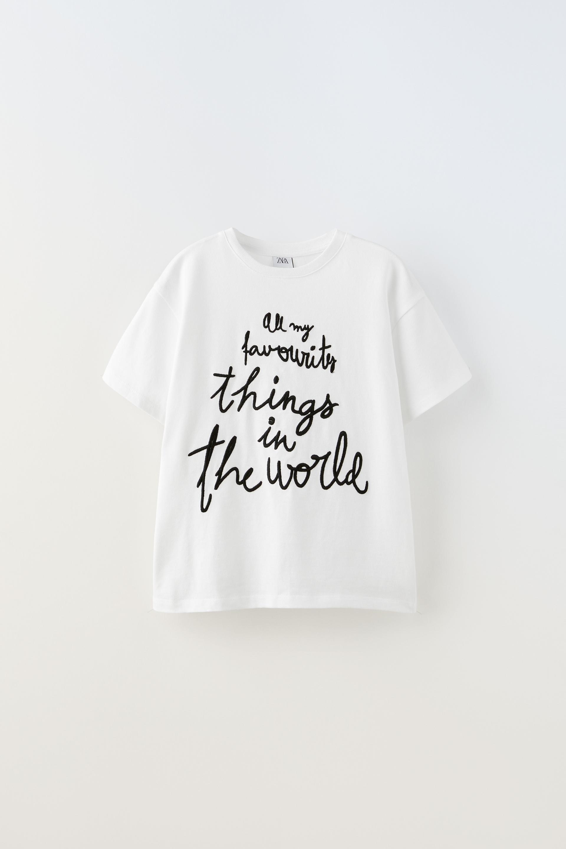 Zara initial t shirt Clearance