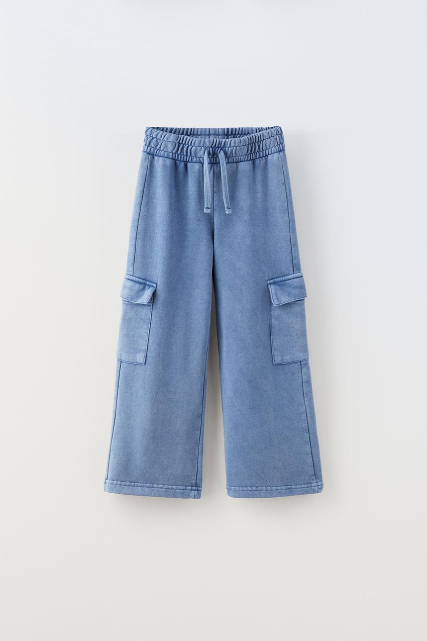 Zara wide leg cargo pants Clearance