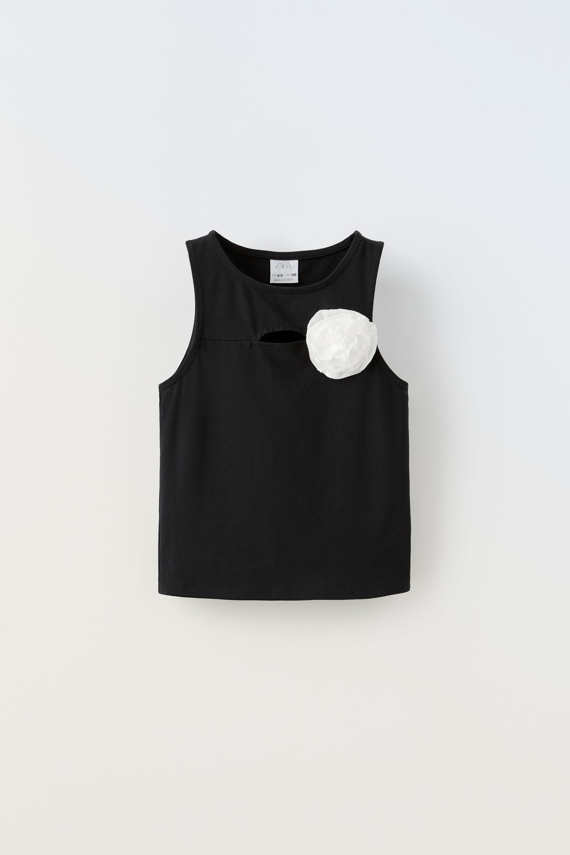 Zara tank top black Clearance