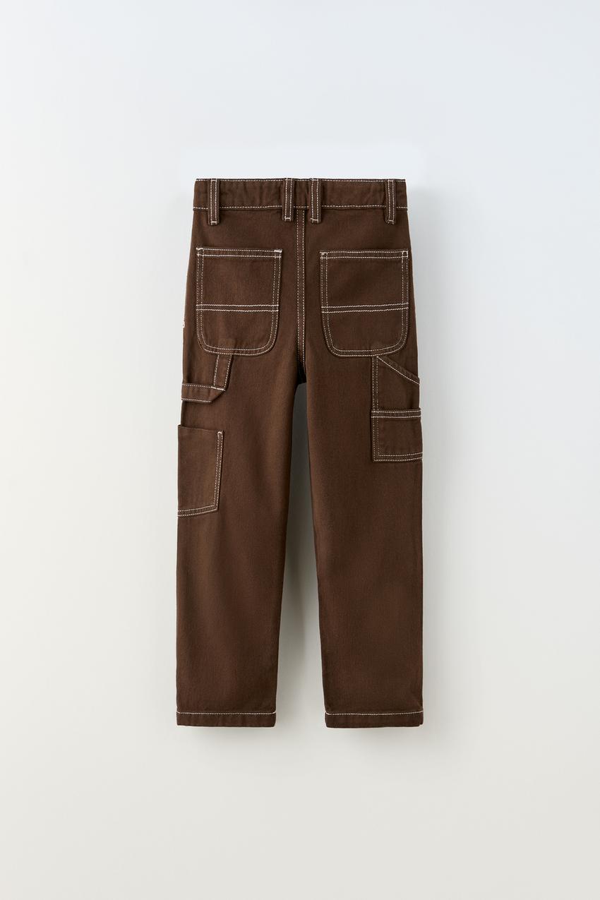 Carpenter pants zara Clearance